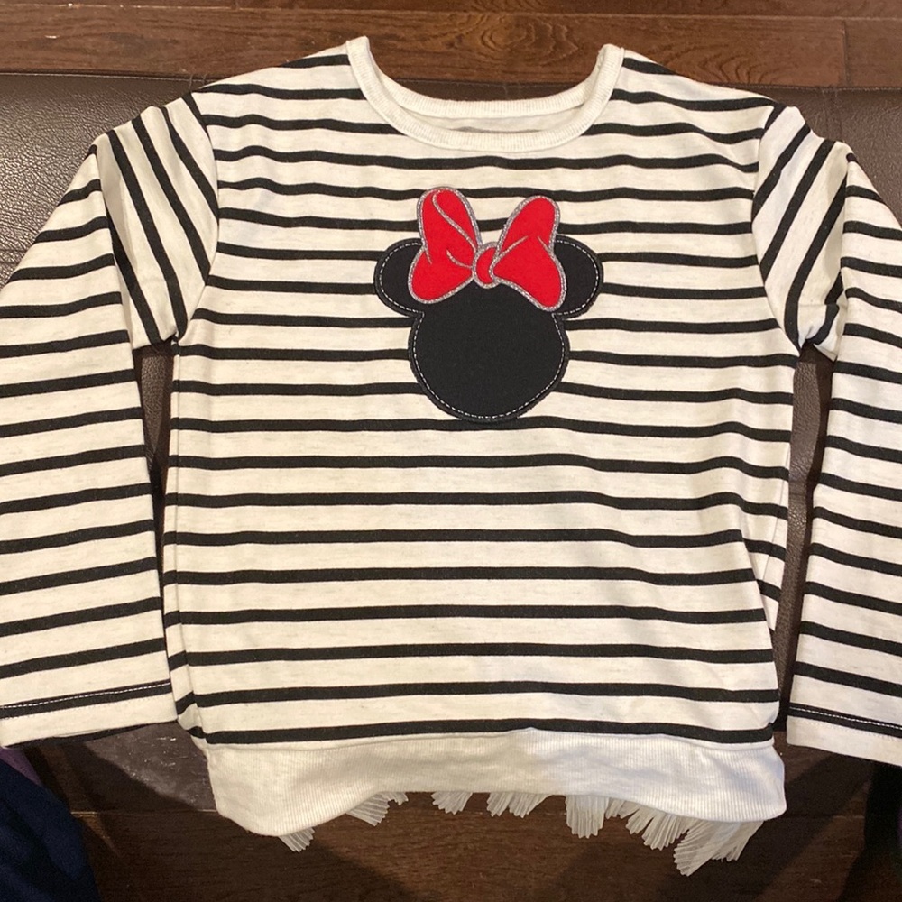 Disney Minnie light sweater.